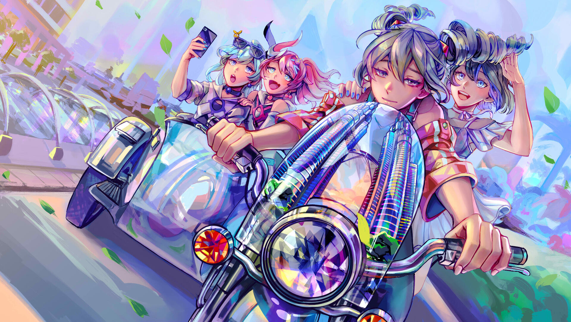 honkai impact 3rd travel illustration
